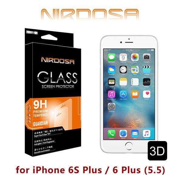 晴璇本舖 出清 NIRDOSA 全滿版 iPhone 6S Plus 5.5 9H 0.33mm 玻璃 螢幕保護貼