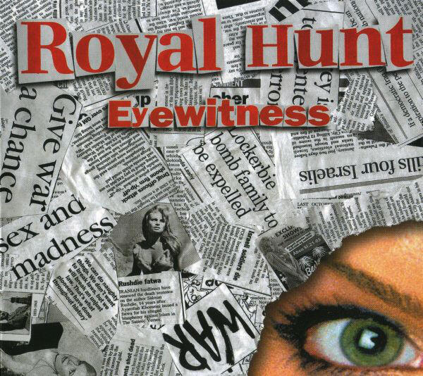 Royal Hunt ‎– Eye Witness Limited Edition, Digipak 進口原版CD@C7