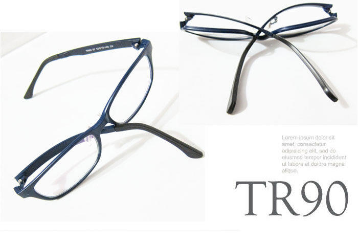 《戴尚生活》TR90鋼質韓國技術設計眼鏡【VD1333-170】方型藏藍色   韓國TR90  獨家設計款  