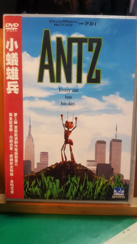 小蟻雄兵 二手正版DVD  本片是夢工廠第一部電腦動畫浪漫喜劇愛情鉅作