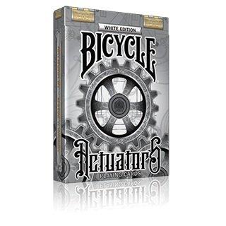 【USPCC撲克】絕版 BICYCLE Actuators Steampunk ~蒸氣龐克藝術版白