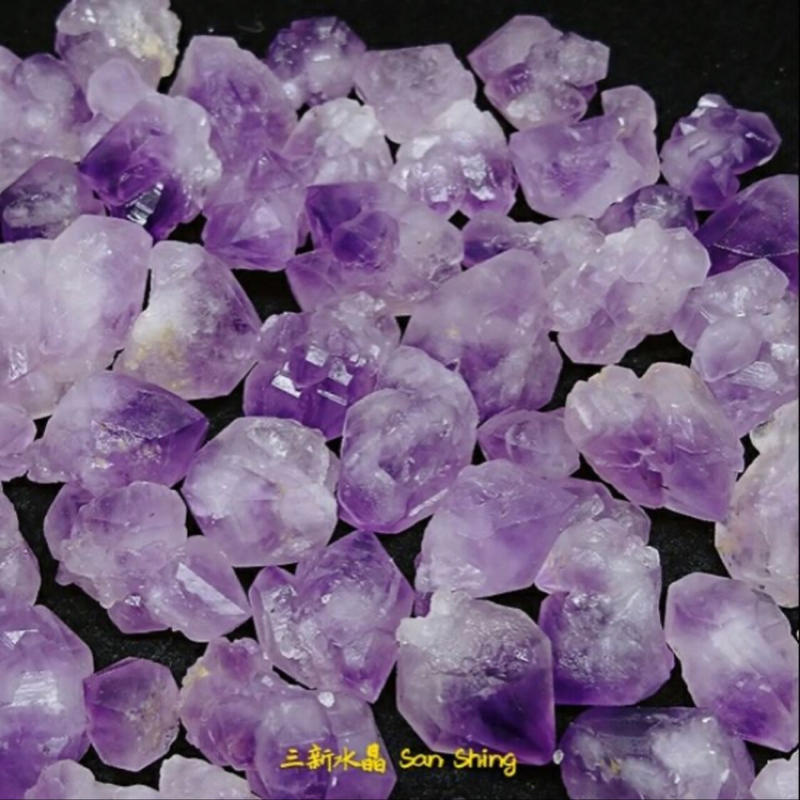 紫晶簇 紫骨幹原礦 天然原礦 消磁淨化