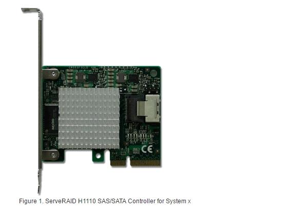 ServeRAID H1110 SAS/SATA Controller (81Y4492)