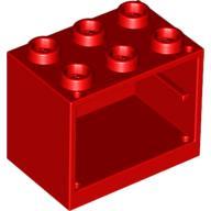 LEGO Red Container Cupboard 2x3x2 樂高紅色 箱抽屜櫃子 4619543