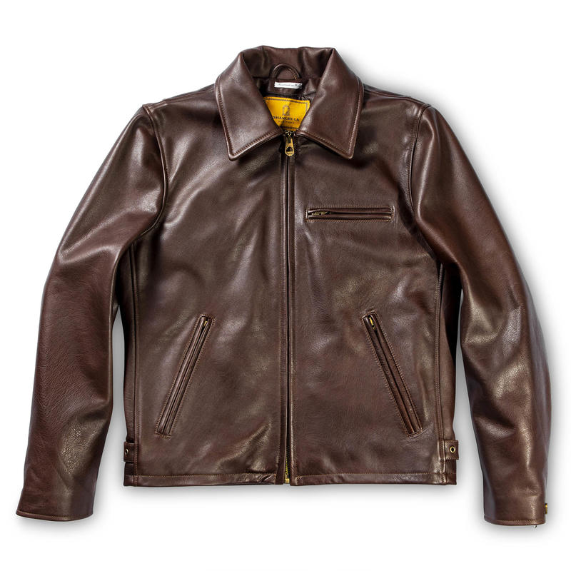 【Shangri-La】40年代改良版型 重磅茶芯牛皮 / Varenne 1.4mm Leather Jacket 