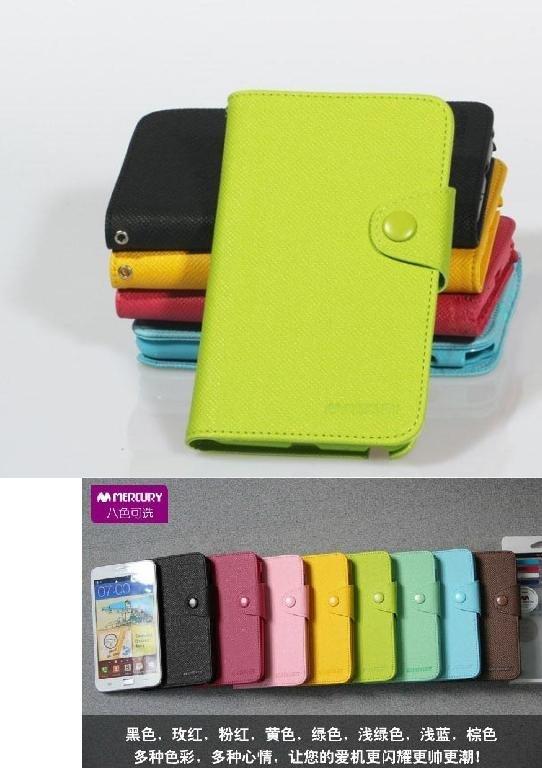 韓國Mercury 三星 Galaxy Note2 n7100 皮套 手機套 錢夾皮套 保護套 左右開