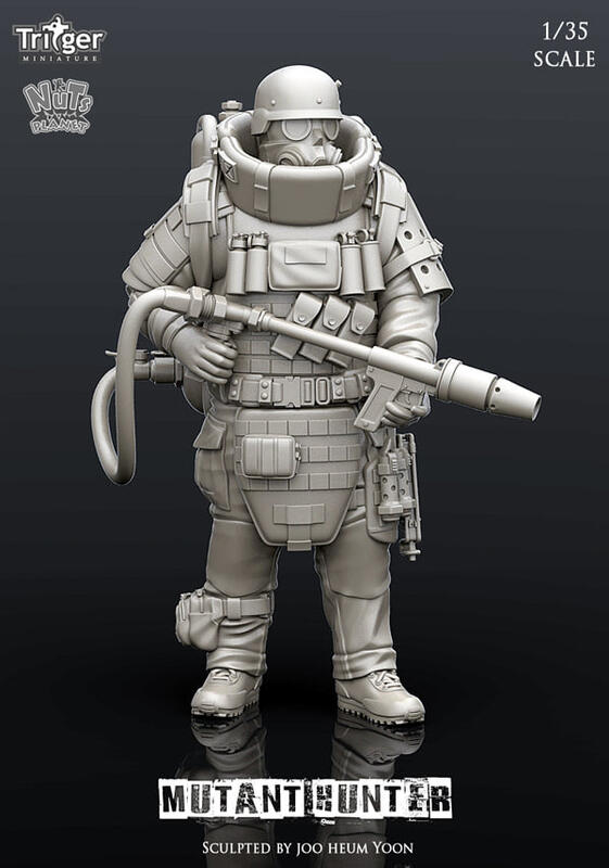*現貨*[T35023]Mutant Hunter1/35 科幻軍事人形 原版GK人形模型