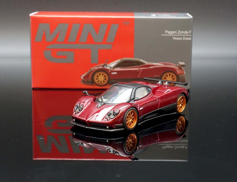 Mini GT 1/64 Pagani Zonda F Rosso Dubai