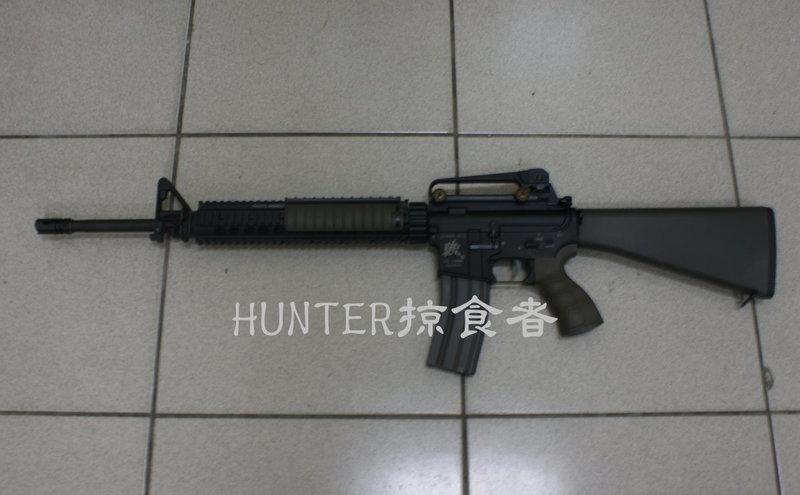 【Hunter】搬遷新址 香港 CA 加長魚骨鋼外管全金屬電動槍~初速150 網路價5折出清 ~已售出