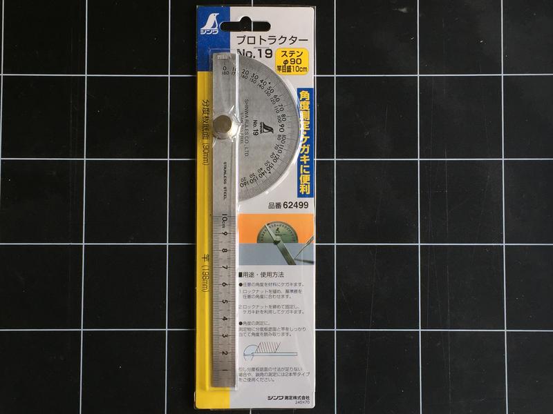 [丸木工坊] 量角器 日本 SHINWA 企鵝牌 #19 Φ90 10cm 分度尺 角度尺 角度規  品番62499