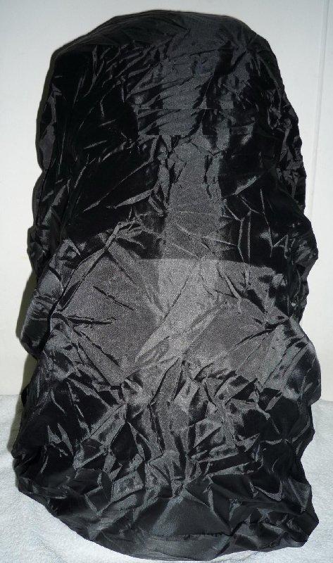 防雨罩,中號M,30L~50L,黑色 ,最大可罩50L 之 登山背包 書包... ;防塵罩 遮雨罩 防水罩;原價300
