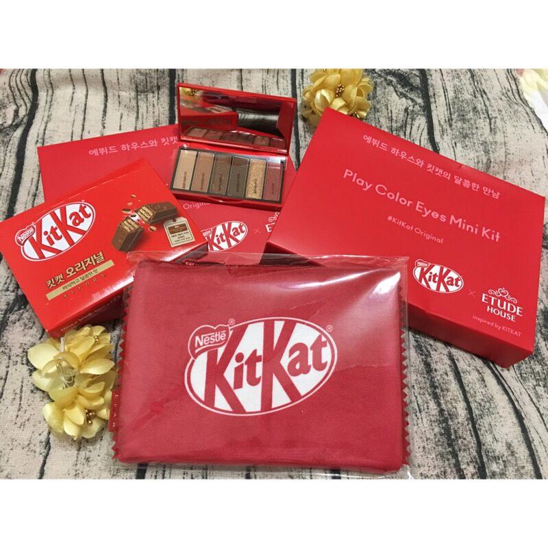 現貨-韓國 ETUDE HOUSE x KitKat 聯名巧克力眼影