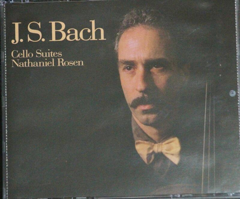 二手CD: 巴哈 (Bach) 大提琴無伴奏 羅森 2CD