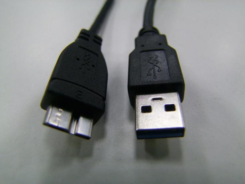 USB 3.0 高速傳輸線 Type A公 to Micro B公 45cm 45公分 行動 外接硬碟