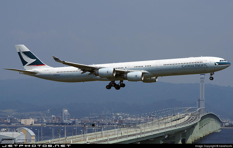 鐵鳥俱樂部JC Wings 1/200 國泰航空Cathay Pacific A340-600 B-HQB
