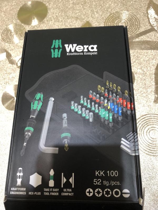 德國手工具 Wera Kraftform Kompakt 100 52件 六種規格 起子頭&六角板手組 工具/帆布包
