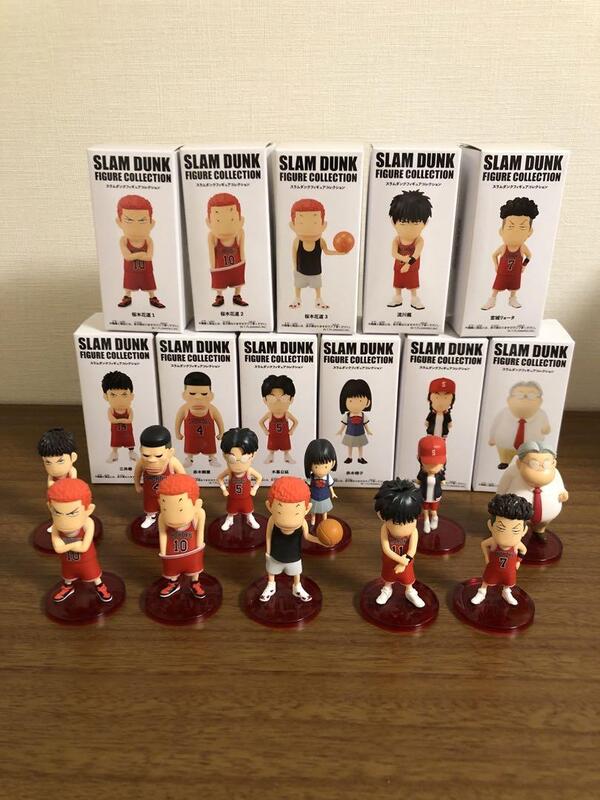 日版東映限定灌籃高手電影版SLAM DUNK FIGURE COLLECTION 全新未拆