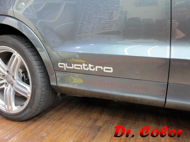 Dr. Color 玩色專業汽車包膜 Audi RS Q3 車身客製化 (3M 1080)