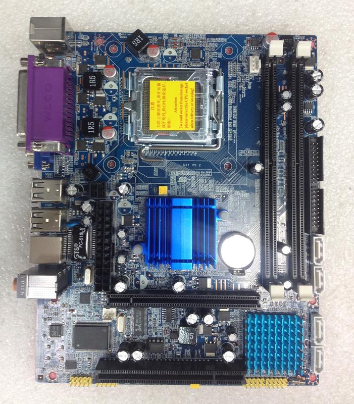 #167電腦# 力陽G31主機板/M-ATX/LGA775/G31/DDR2