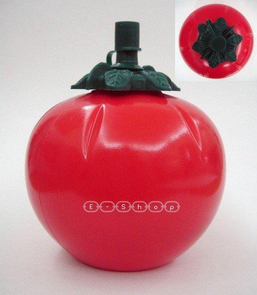 若＊E-Shop@可愛紅色番茄造型冷水壺＊瓶蓋是綠色蒂＊可容量350CC的水