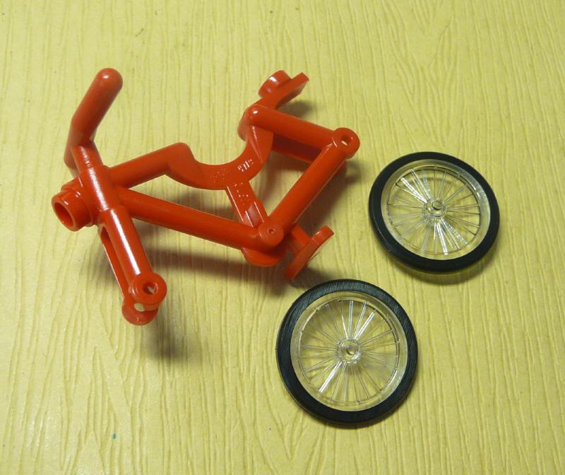 【小荳樂高】LEGO 交通工具 紅色 腳踏車 Bicycle Complete Assembly  4558856