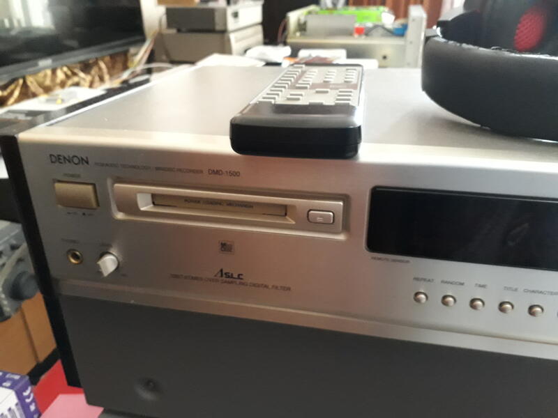 DENON DMD 1500 A.S.L.C 20BIT 8TIMES 全機漂亮，功能正常，無修改