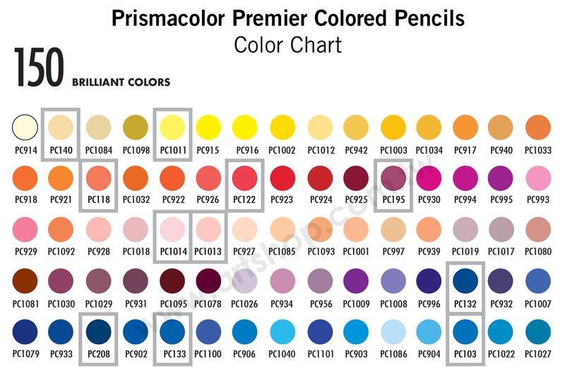 Artshop美術用品】美國PRISMACOLOR 頂級油性色鉛筆(單支) 132色可選