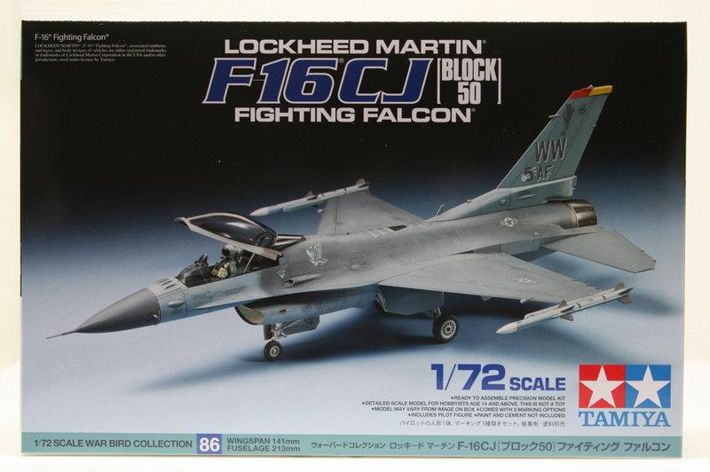 TAMIYA  1/72   F-16CJ [BLOCK 50]   (60786)
