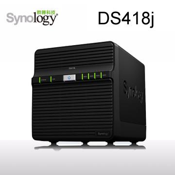 群暉 Synology DS418j 網路儲存伺服器 雲端 資料備份 搭硬碟更划算 下標先詢問