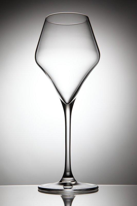 <黑黑生活趣> 獨到品味！ 洛娜無鉛水晶杯【Vium錐型系列】白酒杯