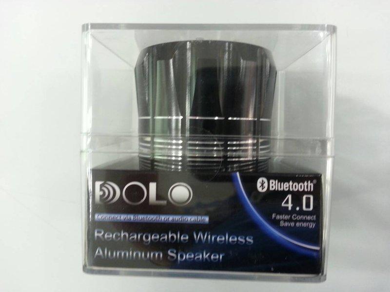 愛批發【一年保】DOLO TO-NQ001火焰 鋁合金藍牙無線音響(黑)【藍芽V4.0】可一對二 HIFI立體聲