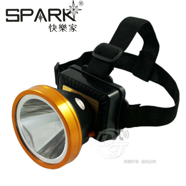SPARK 充電式強光高亮度LED頭燈 H016