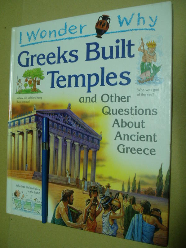 I Wonder Why Greeks Built Temples 0753401185七成新32頁 1997