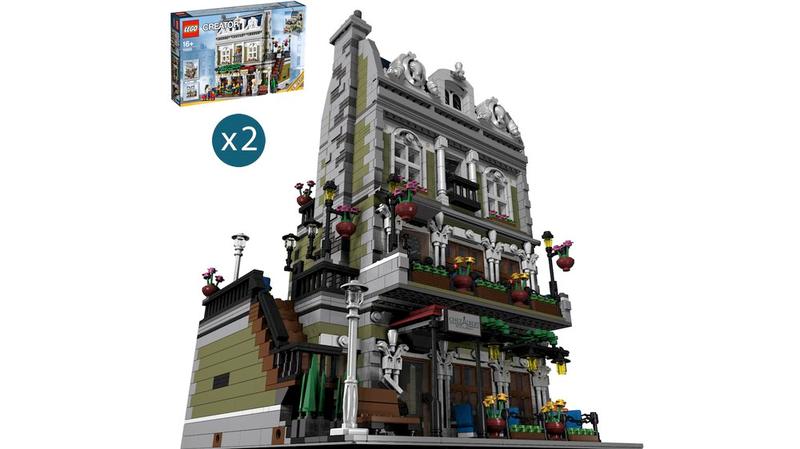 10243-B MOC 12165 PDF 電子說明 擴建 巴黎餐廳  參考 LEGO 樂高10243 樂拼 15010