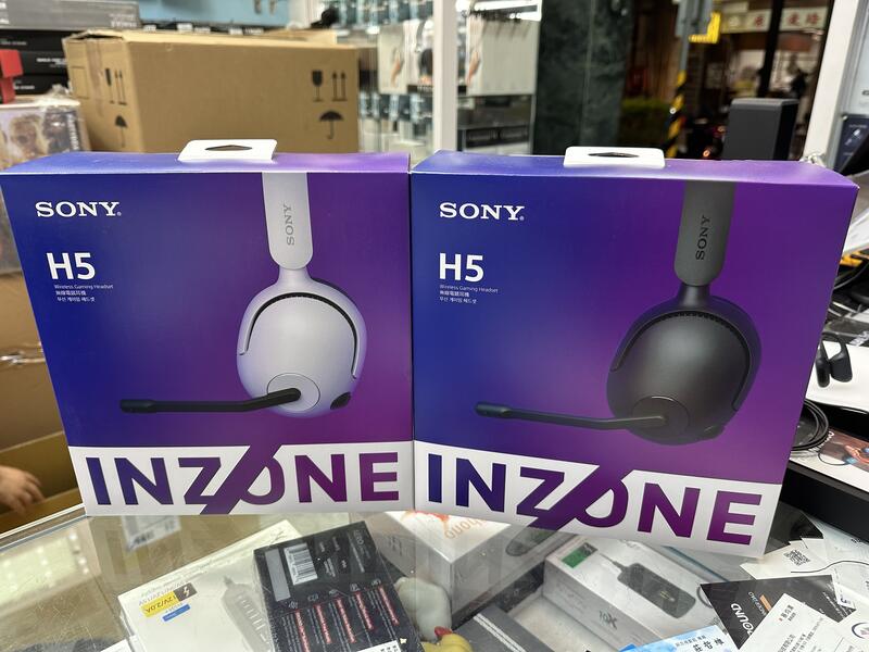 禾豐音響 加送收納袋 Sony INZONE H5 無線耳罩式電競耳機 WH-G500 (公司貨 保固12個月)