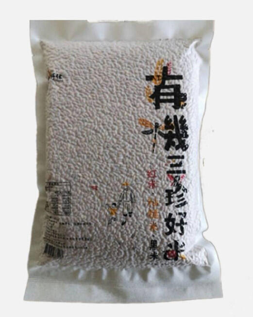 【田野仕】""好吃有稻理,就愛台灣米""有機三珍好米*1000公克* 有機米 台灣在地 有機秈糙米 有機紅米 有機黑米