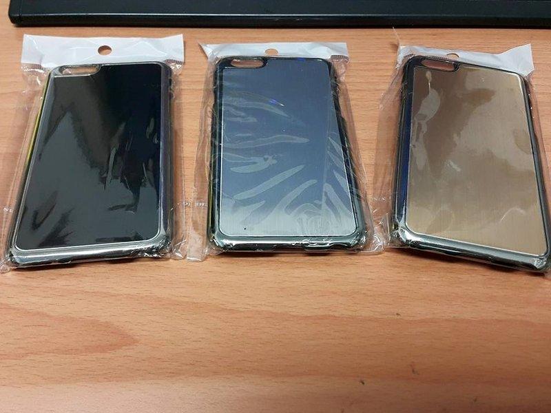 iPhone6+ iPhone6 Plus (5.5吋) 金屬手機殼蘋果6金屬拉絲手+電鍍邊框機保護殼