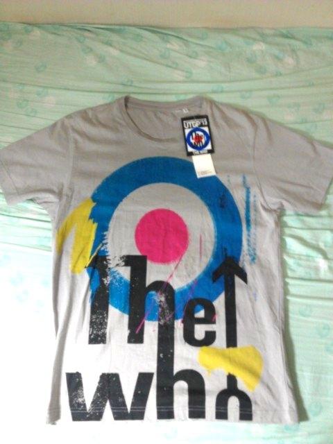 Uniqlo MOD The Who樂團經典Logo T恤