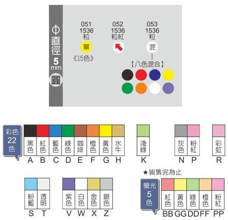 【文具通】Herwood 鶴屋 圓形 圓點 標籤 貼紙 直徑約5mm8mm10mm12mm15mm20mm30mm