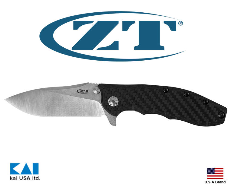 Zero Tolerance美國ZT折刀CPM20CV粉末鋼石洗面碳纖維柄KVT轉軸開刀【ZT0562CF】