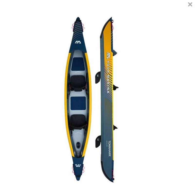 【Air-K 375/400】Aqua Marina樂划 戰斧 雙人充氣獨木舟 TOMAHAWK  Kayak 充氣船