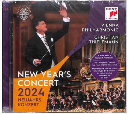 2024維也納新年音樂會 (進口2CD) 提勒曼 Christian Thielemann古典音樂CD 全新進口正版