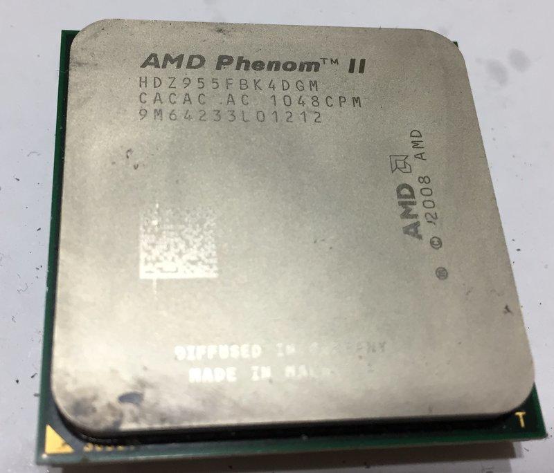 AMD Phenom II X4 955 3.2G / 6M 四核心 AM3 CPU  ~945 965 970 參考