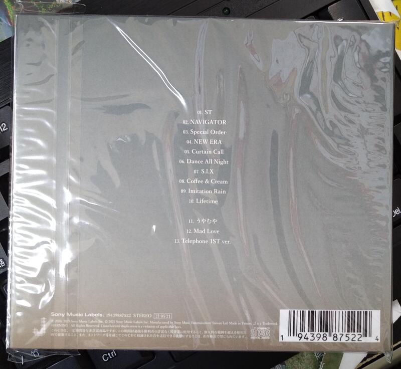SixTONES 1ST 首張專輯初回盤A 原石盤CD+DVD、普通盤CD 台灣正版全新 