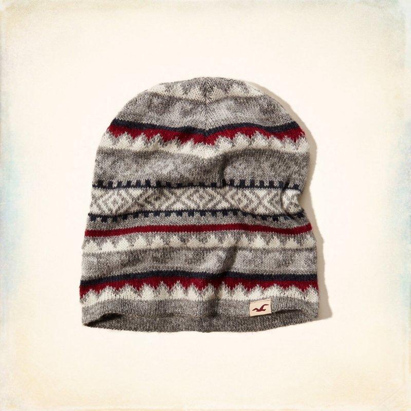 正品(非仿冒) HCO Hollister classic winter beanie  針織帽