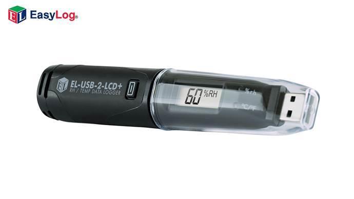 【安均科技】英國Lascar 公司貨 高配版 USB溫溼度記錄器 LCD螢幕 溫溼度計(EL-USB-2-LCD+)