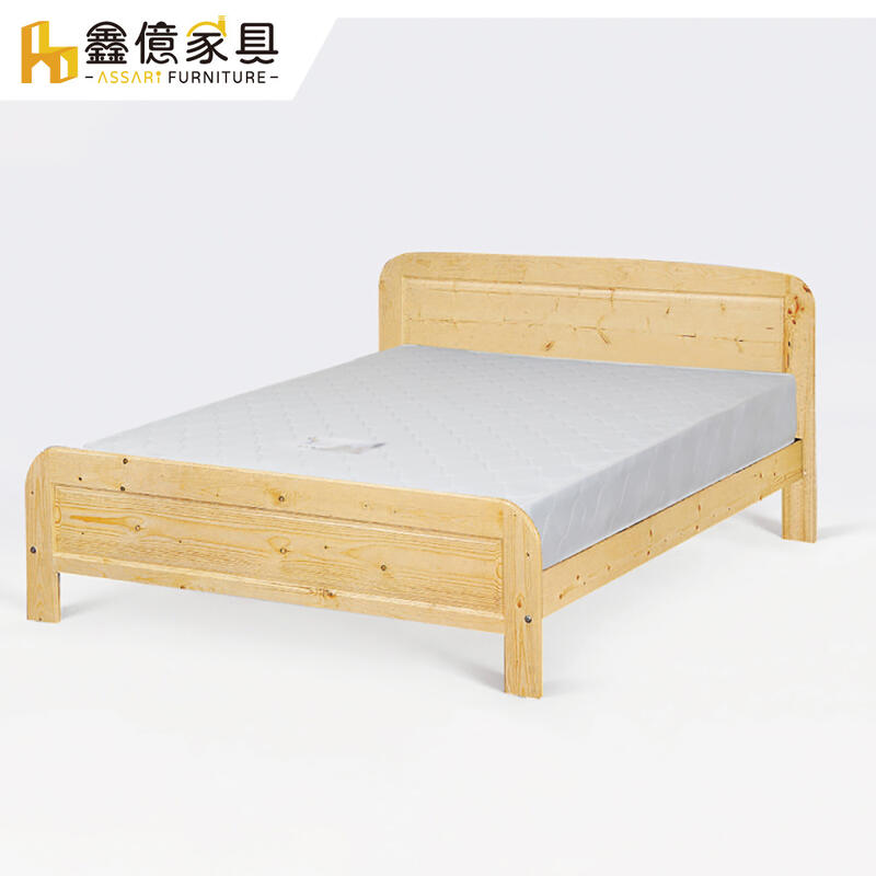 ASSARI-房間組二件(松木床架+3M三線獨立筒床墊)-單大3.5尺/雙人5尺