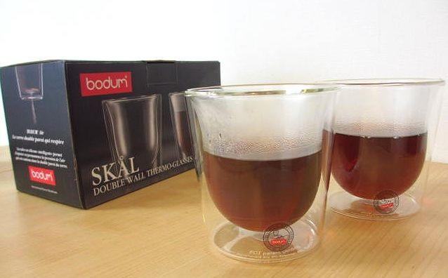 ★現貨★ Bodum 原廠彩盒 Bodum Skal 200ml 雙層 玻璃杯 漂浮杯X2個 6oz 可隔熱防燙