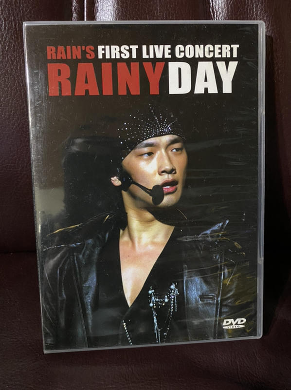 Rain cd+2dvd  九成新