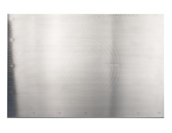 SN1558 304不锈鋼 揉麵板 揉麵墊 三能 工作墊 不鏽鋼板 60*40cm  W-031